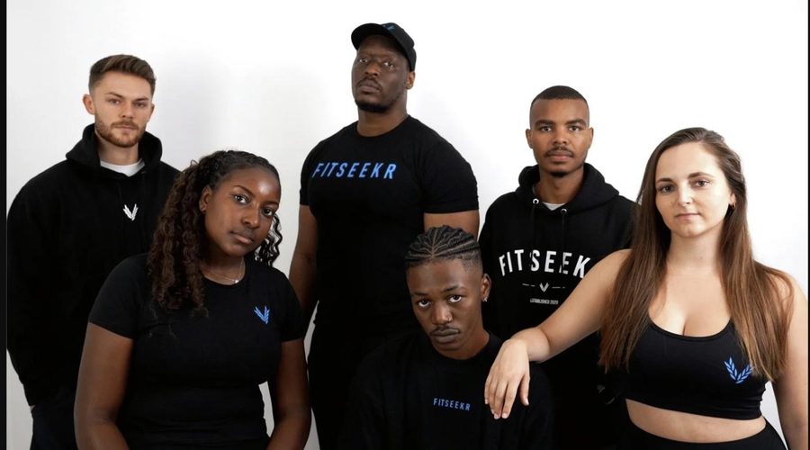 The Fitseekr team wearing the brand's apparel